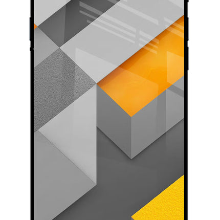 Abstract iPhone 7/7s Glass Case Back Cover by Casekaro