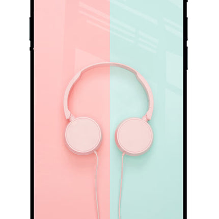 Music Lover iPhone 7/7s Glass Case Back Cover by Casekaro