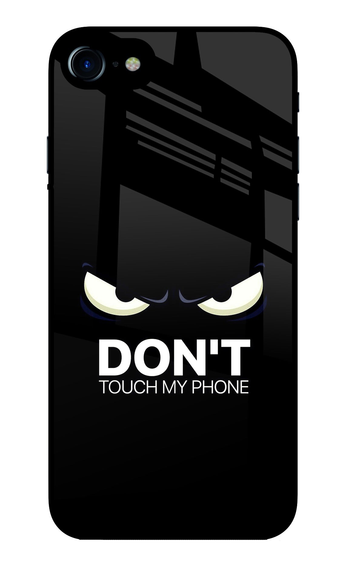 Don'T Touch My Phone iPhone 7/7s Glass Case