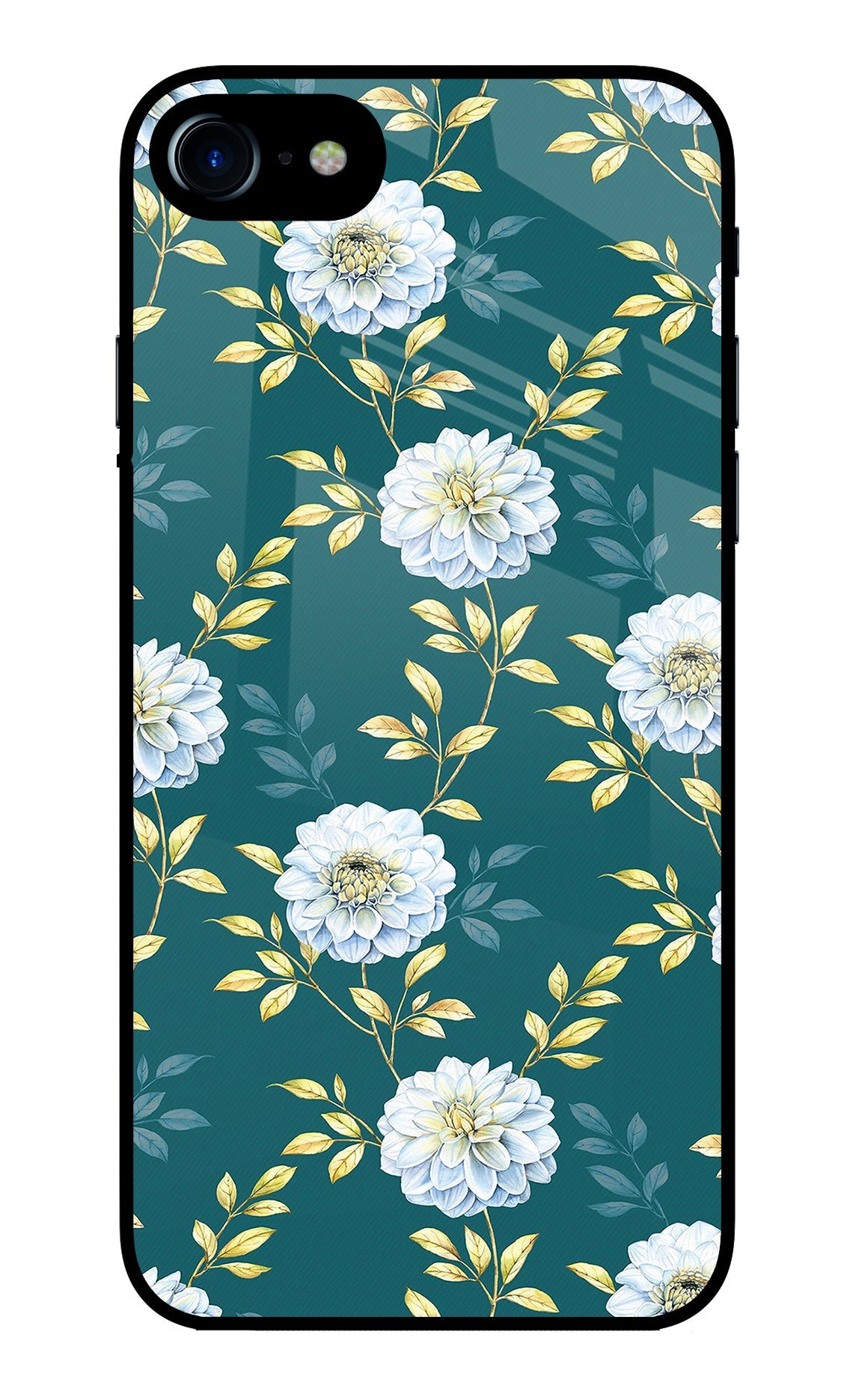 Flowers iPhone 7/7s Glass Case