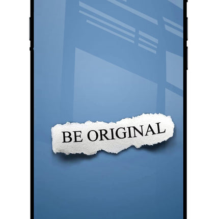 Be Original iPhone 7/7s Glass Case Back Cover by Casekaro