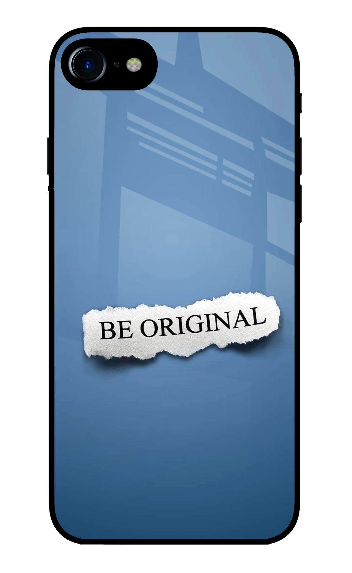 Be Original iPhone 7/7s Glass Case Back Cover by Casekaro