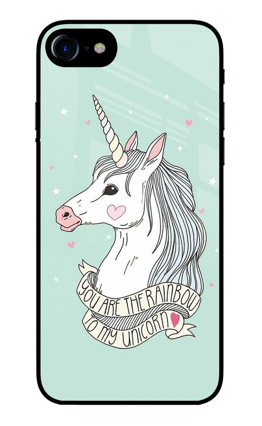 Unicorn Wallpaper iPhone 7/7s Glass Case