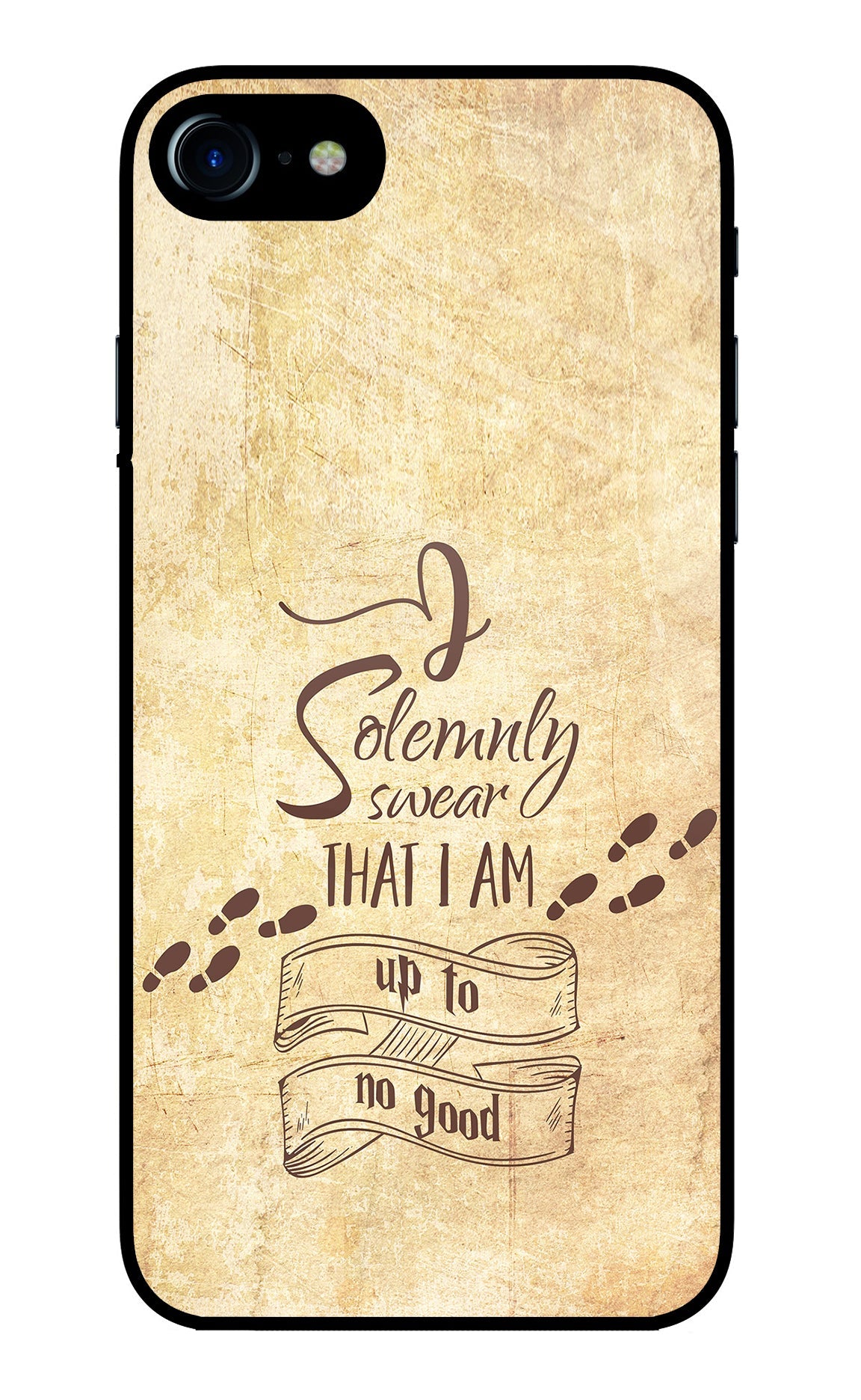I Solemnly swear that i up to no good iPhone 7/7s Glass Case