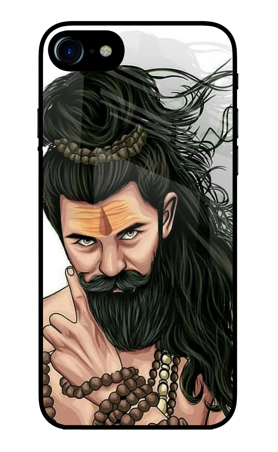 Mahadev iPhone 7/7s Glass Case