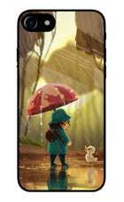 Rainy Day iPhone 7/7s Glass Case