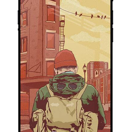 Adventurous iPhone 7/7s Glass Case Back Cover by Casekaro