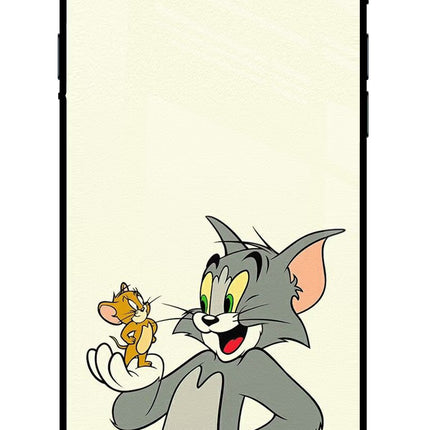 Tom & Jerry iPhone 7/7s Glass Case Back Cover by Casekaro