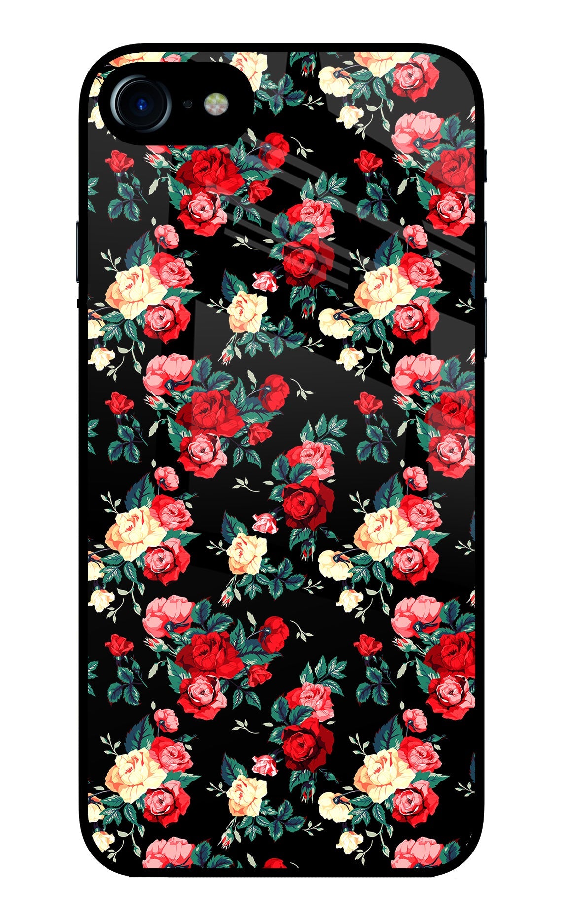 Rose Pattern iPhone 7/7s Back Cover