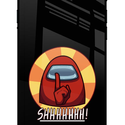 Among Us Shhh! iPhone 7/7s Glass Case