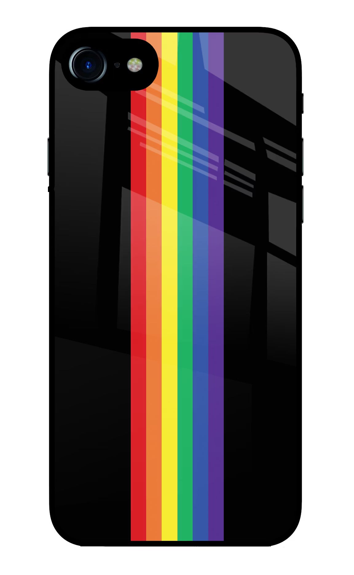 Pride iPhone 7/7s Glass Case Back Cover by Casekaro