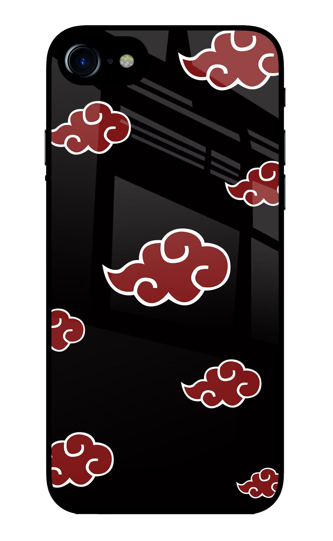 Akatsuki iPhone 7/7s Glass Case Back Cover by Casekaro