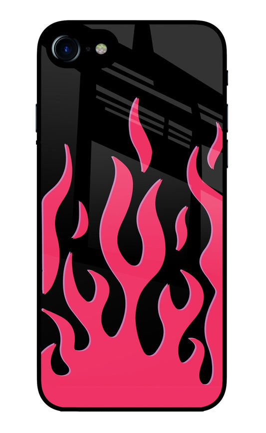 Fire Flames iPhone 7/7s Glass Case