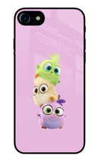 Cute Little Birds iPhone 7/7s Glass Case