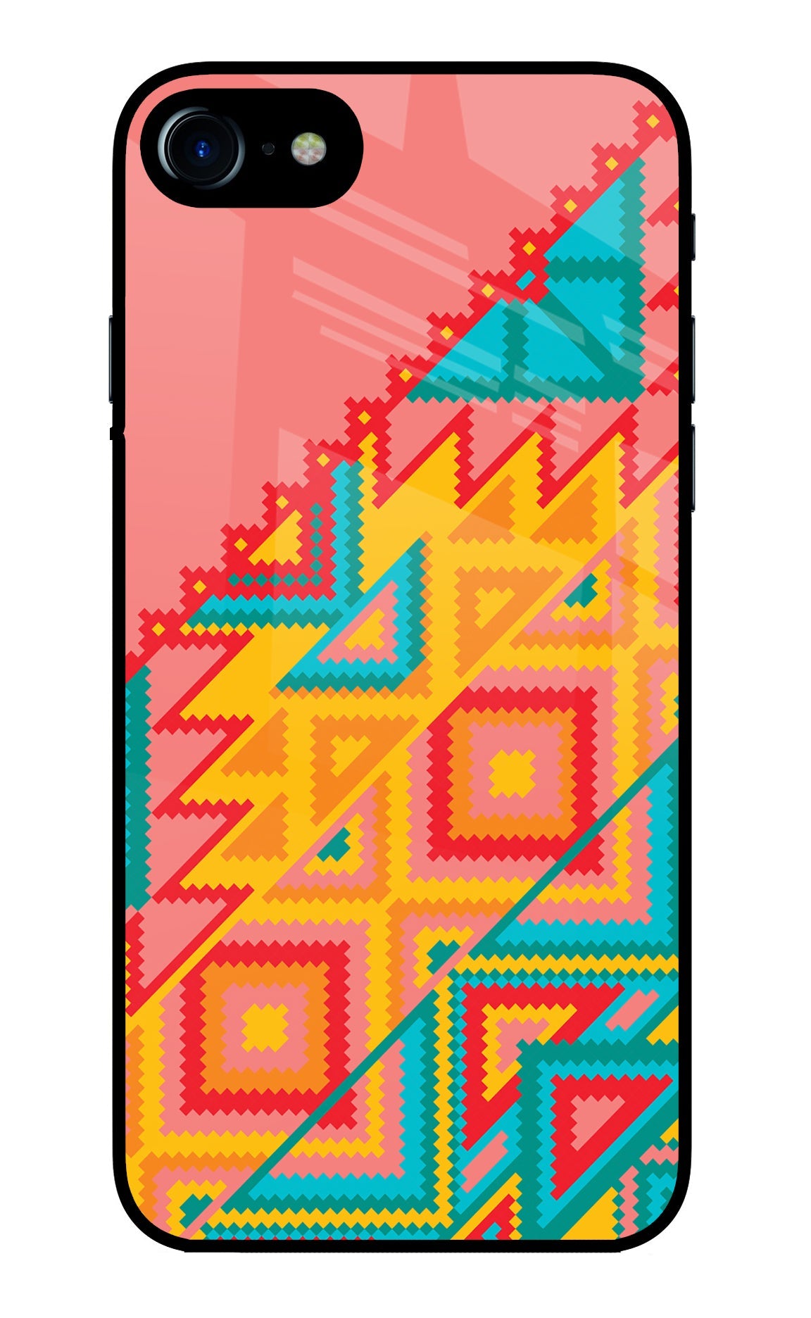 Aztec Tribal iPhone 7/7s Glass Case