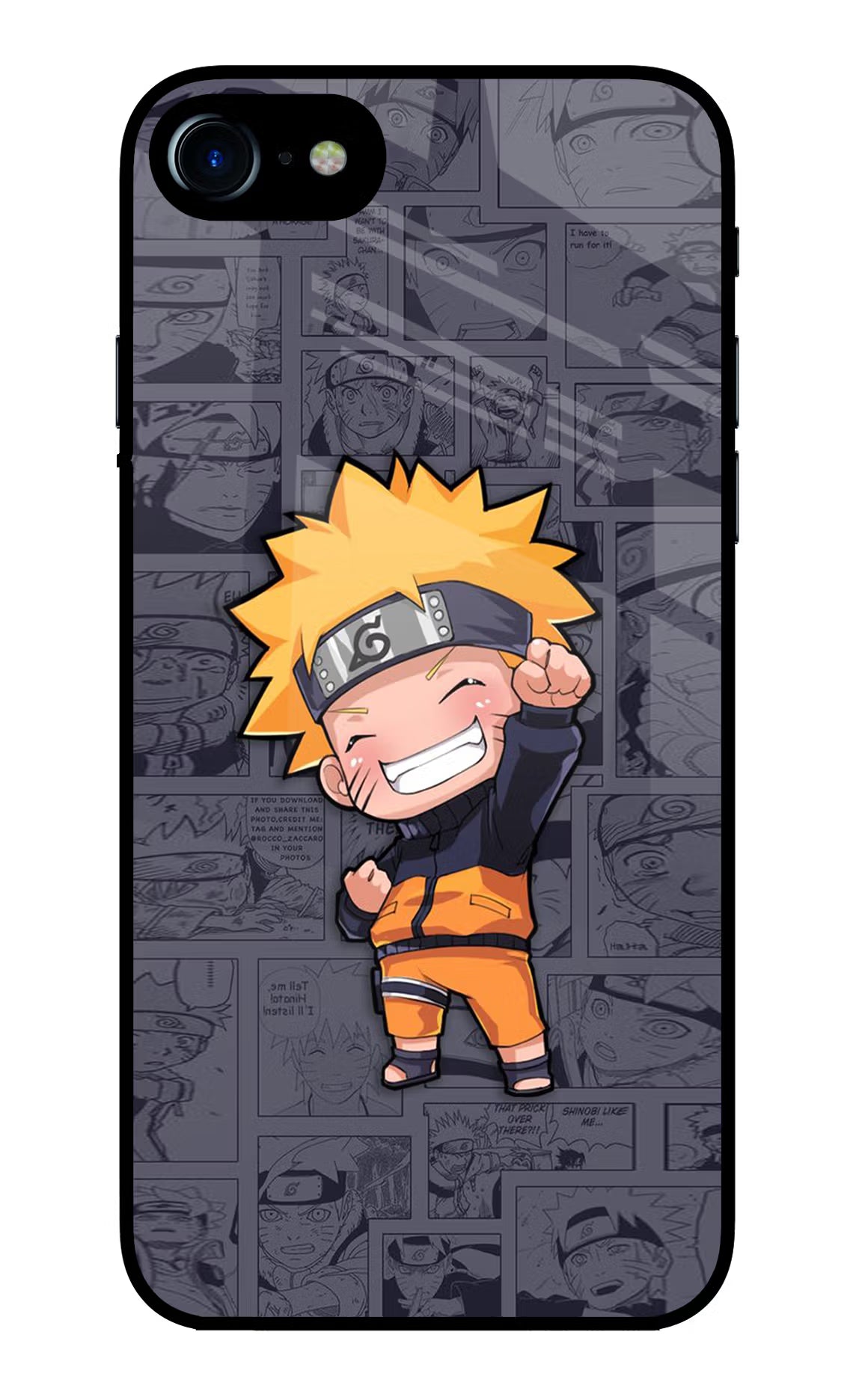 Chota Naruto iPhone 7/7s Glass Case