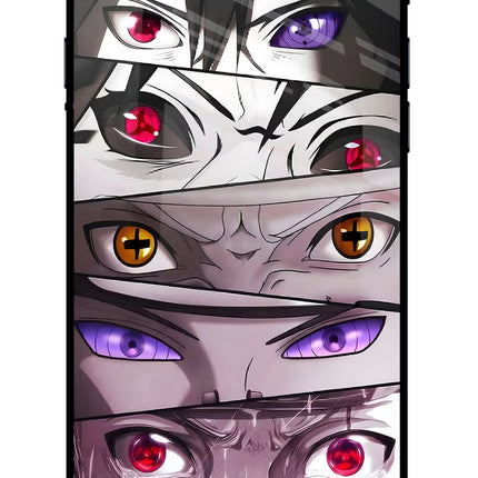 Naruto Anime iPhone 7/7s Glass Case Back Cover by Casekaro