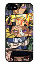 Naruto Character iPhone 7/7s Glass Case