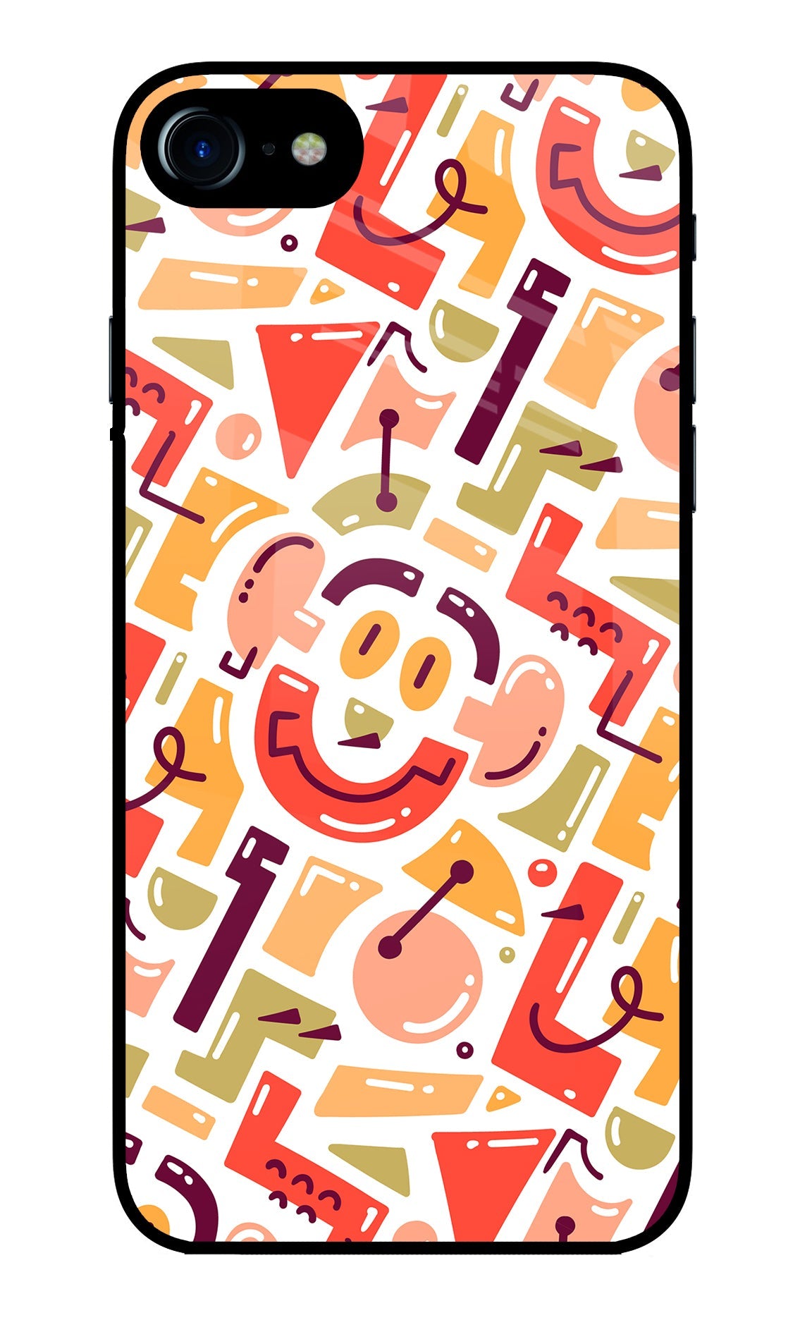 Doodle Pattern iPhone 7/7s Back Cover