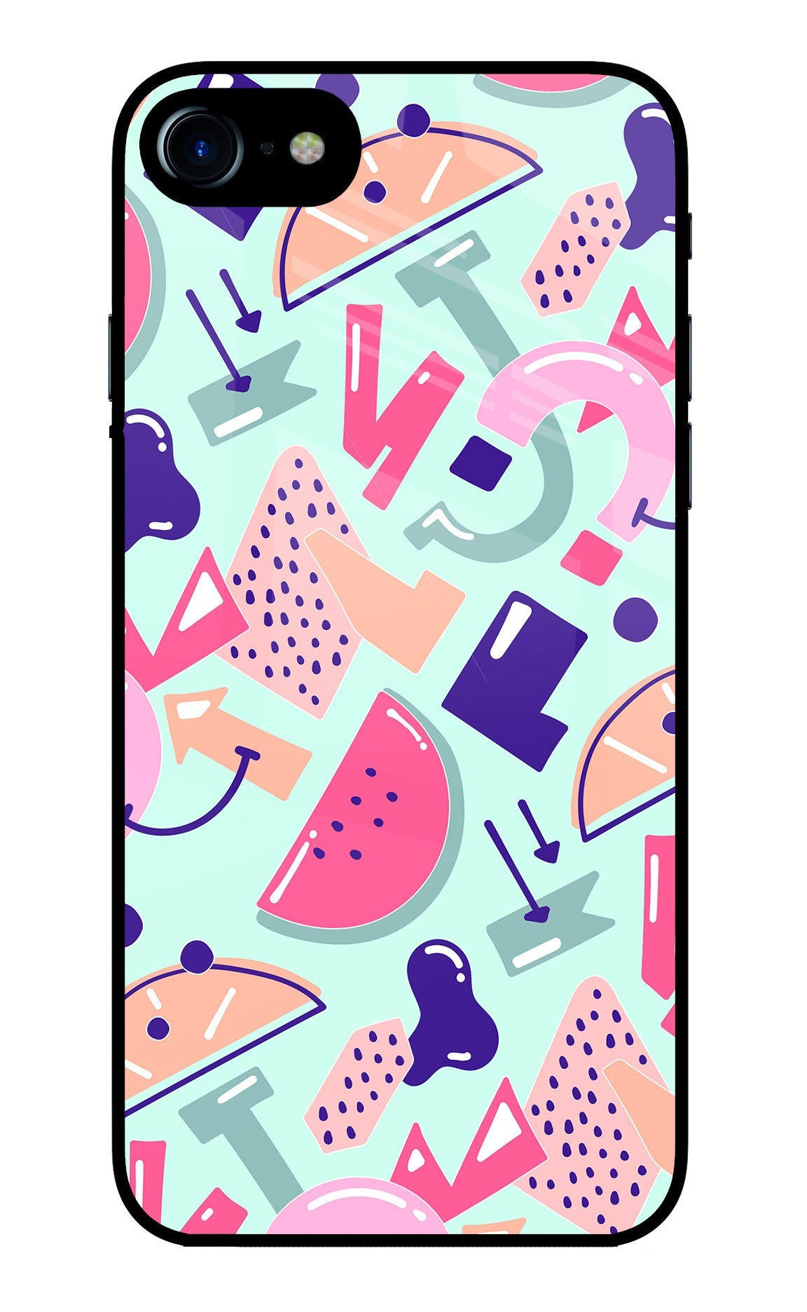 Doodle Pattern iPhone 7/7s Back Cover