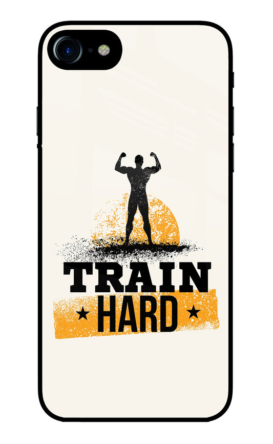 Train Hard iPhone 7/7s Glass Case