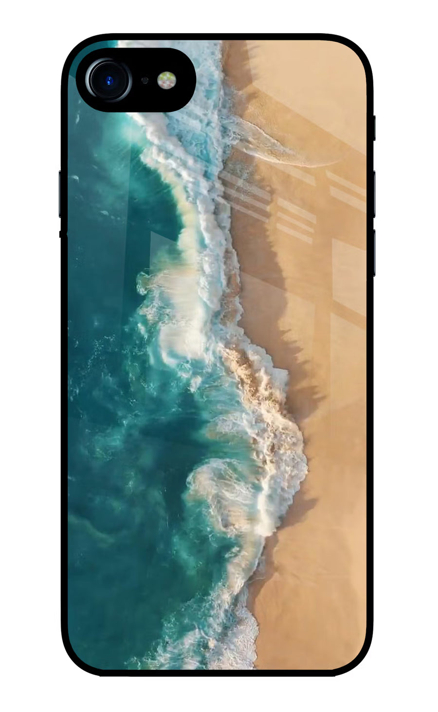 Ocean Beach iPhone 7/7s Back Cover, Glass case