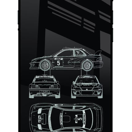 WRC'99 iPhone 7/7s Glass Case