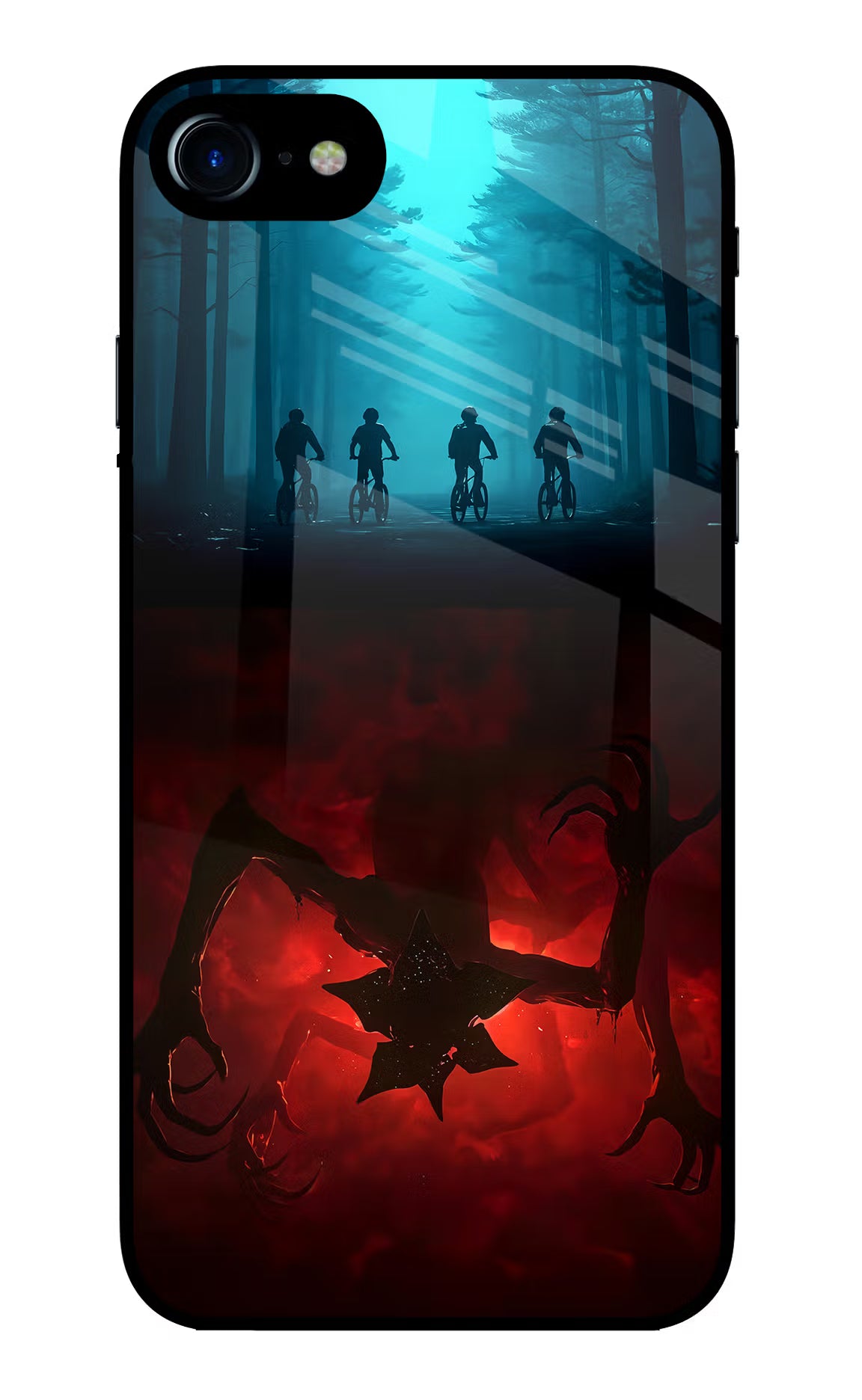 Ordinary Things Downside Up iPhone 7/7s Glass Case