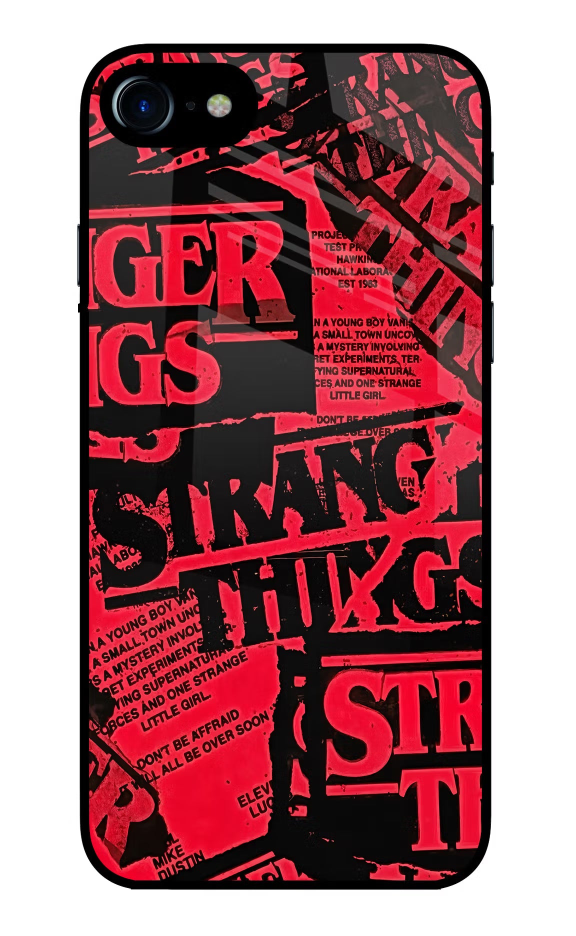 Ordinary Things iPhone 7/7s Glass Case Back Cover by Casekaro