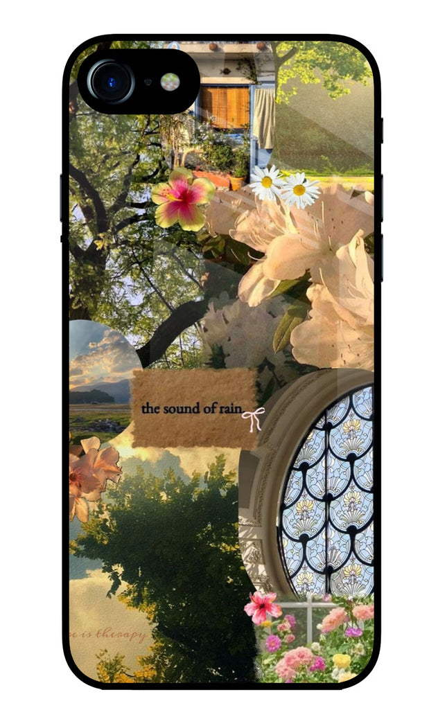 Rain iPhone 7/7s Glass Case