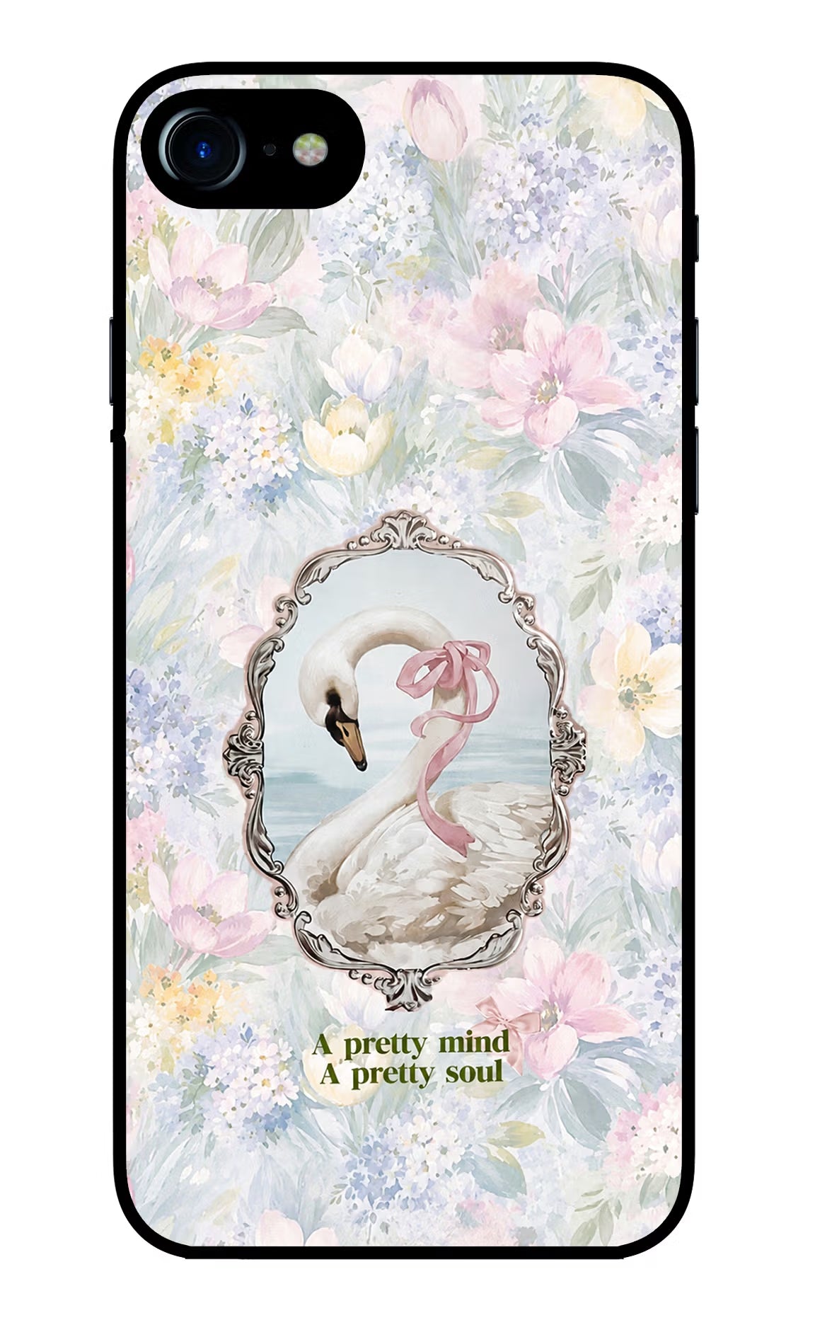 Pretty Mind Pretty Soul iPhone 7/7s Glass Case