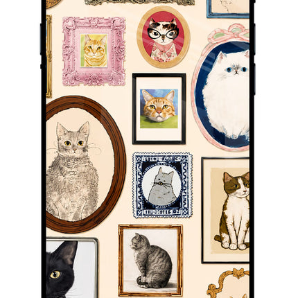 Mirror Cats iPhone 7/7s Glass Case