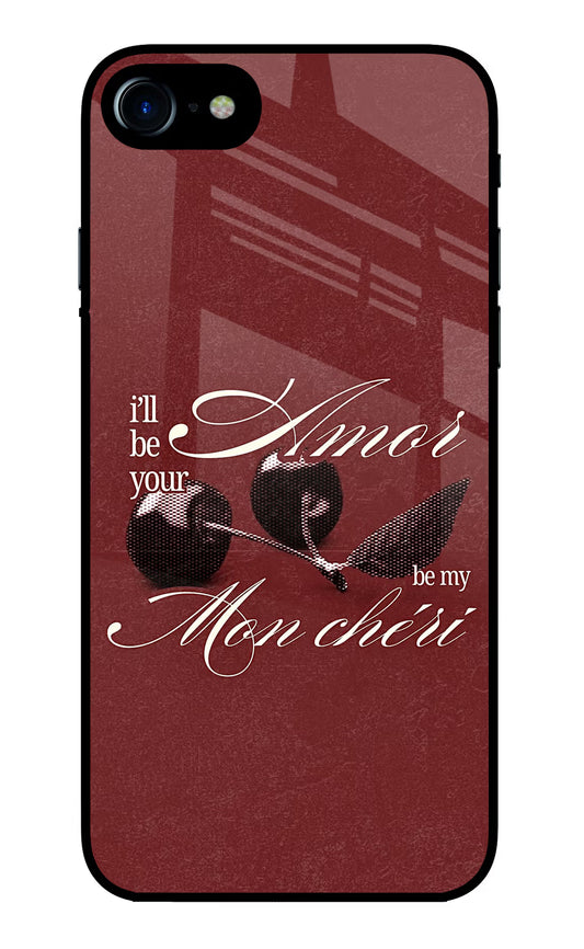 Velvet Cherry iPhone 7/7s Glass Case