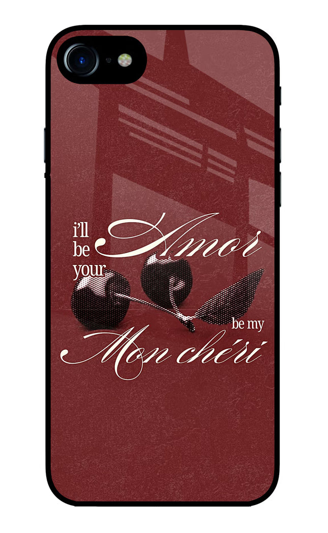 Velvet Cherry iPhone 7/7s Glass Case
