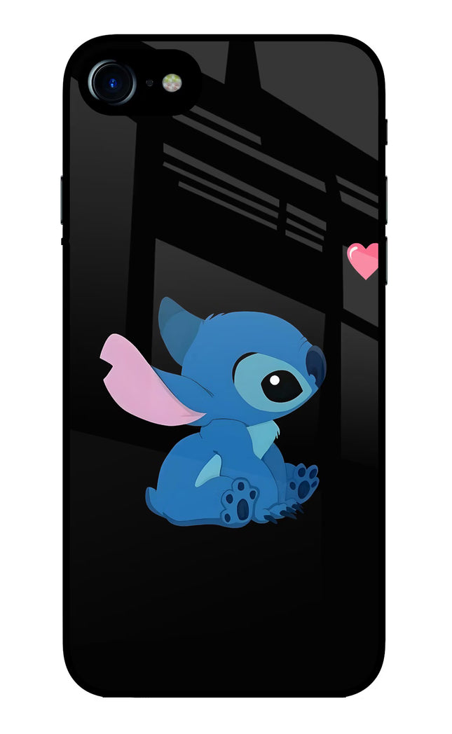 Stitch Crush iPhone 7/7s Glass Case