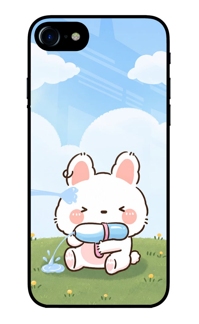 Bunny Treat iPhone 7/7s Glass Case