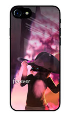 Forever Cat iPhone 7/7s Glass Case