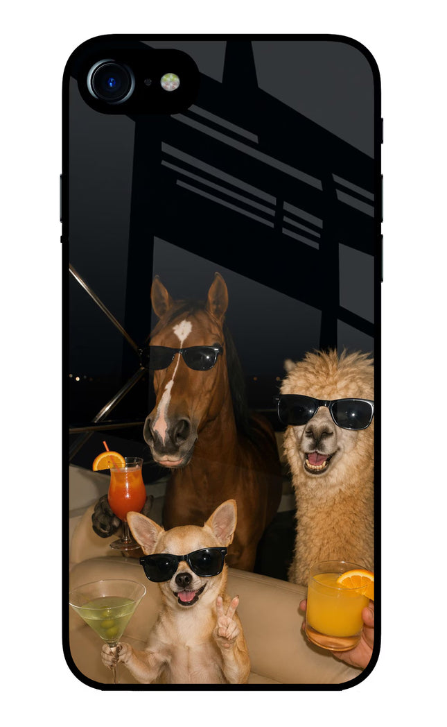 Party Squad iPhone 7/7s Glass Case