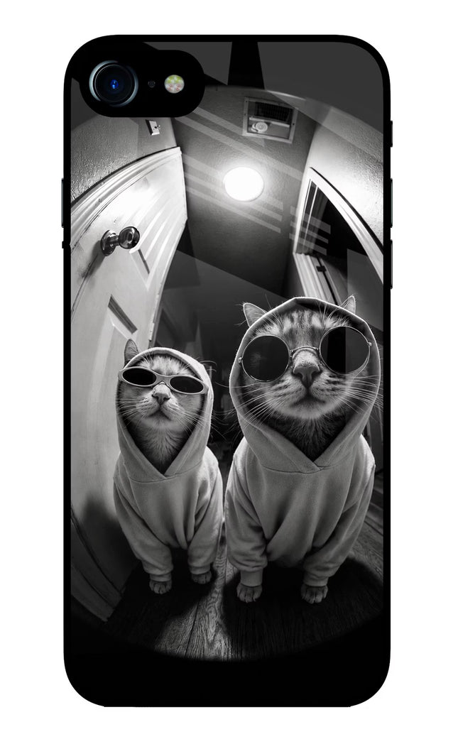 Hood Cats iPhone 7/7s Glass Case