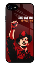 Bhagat Singh Revolution iPhone 7/7s Glass Case