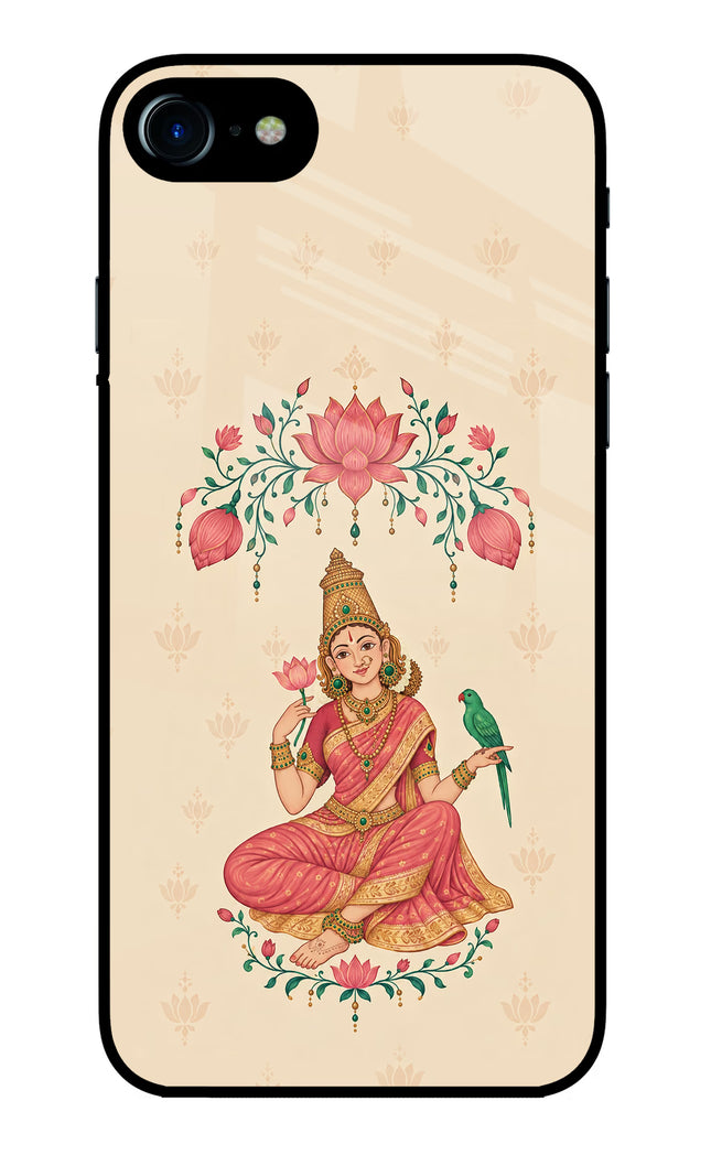 Goddess Lakshmi iPhone 7/7s Glass Case