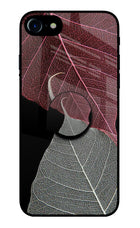 Leaf Pattern iPhone 7/7s Glass Case