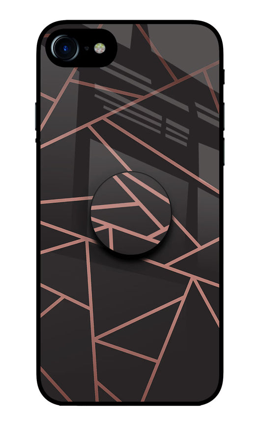 Geometric Pattern iPhone 7/7s Glass Case