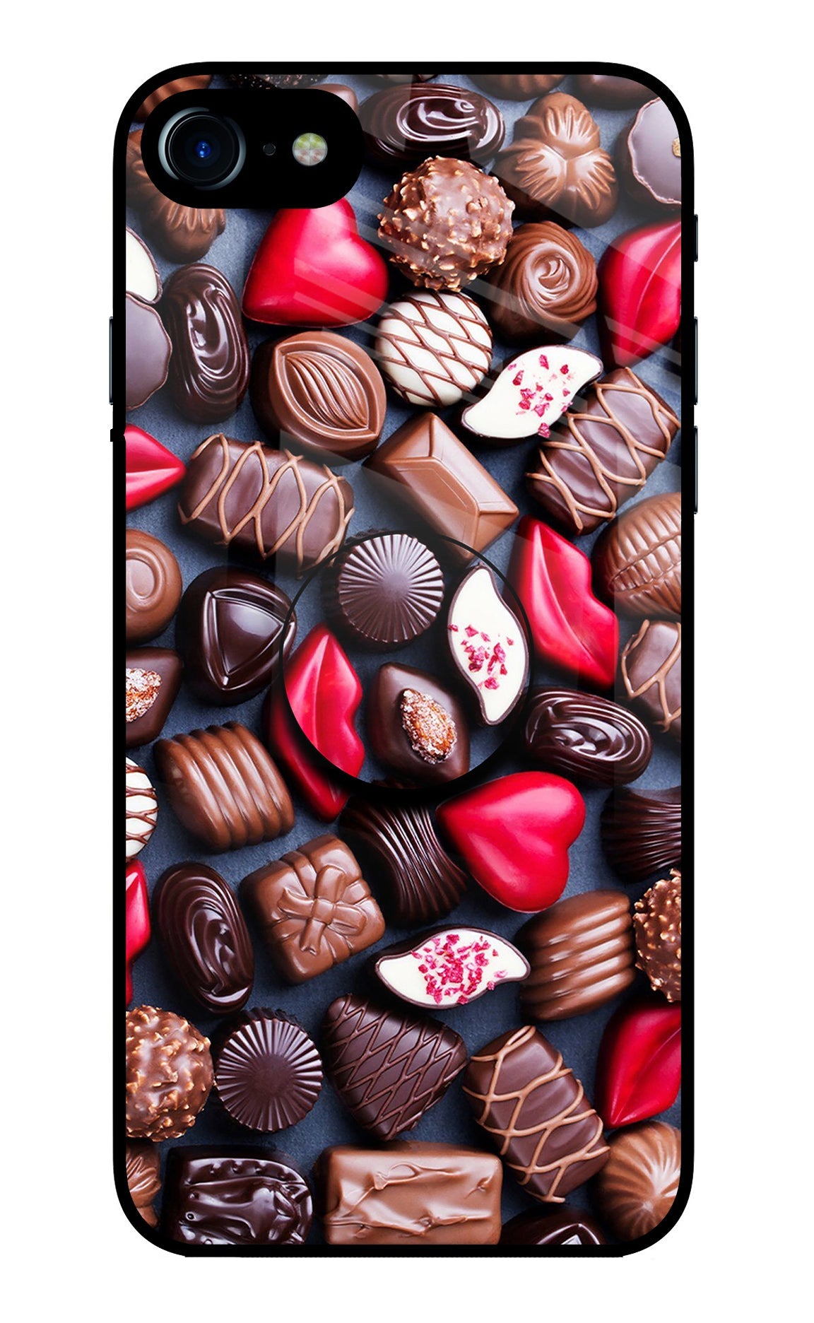 Chocolates iPhone 7/7s Glass Case