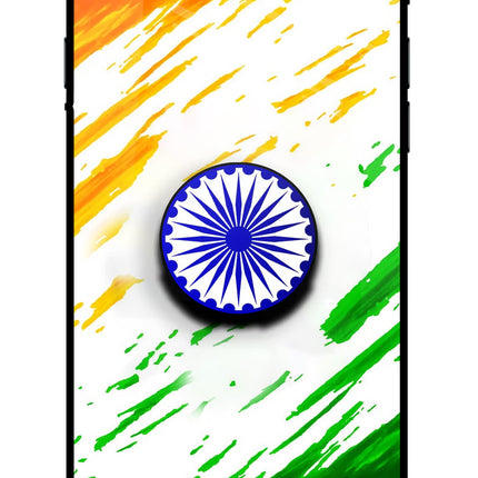 Indian Flag Ashoka Chakra iPhone 7/7s Glass Case