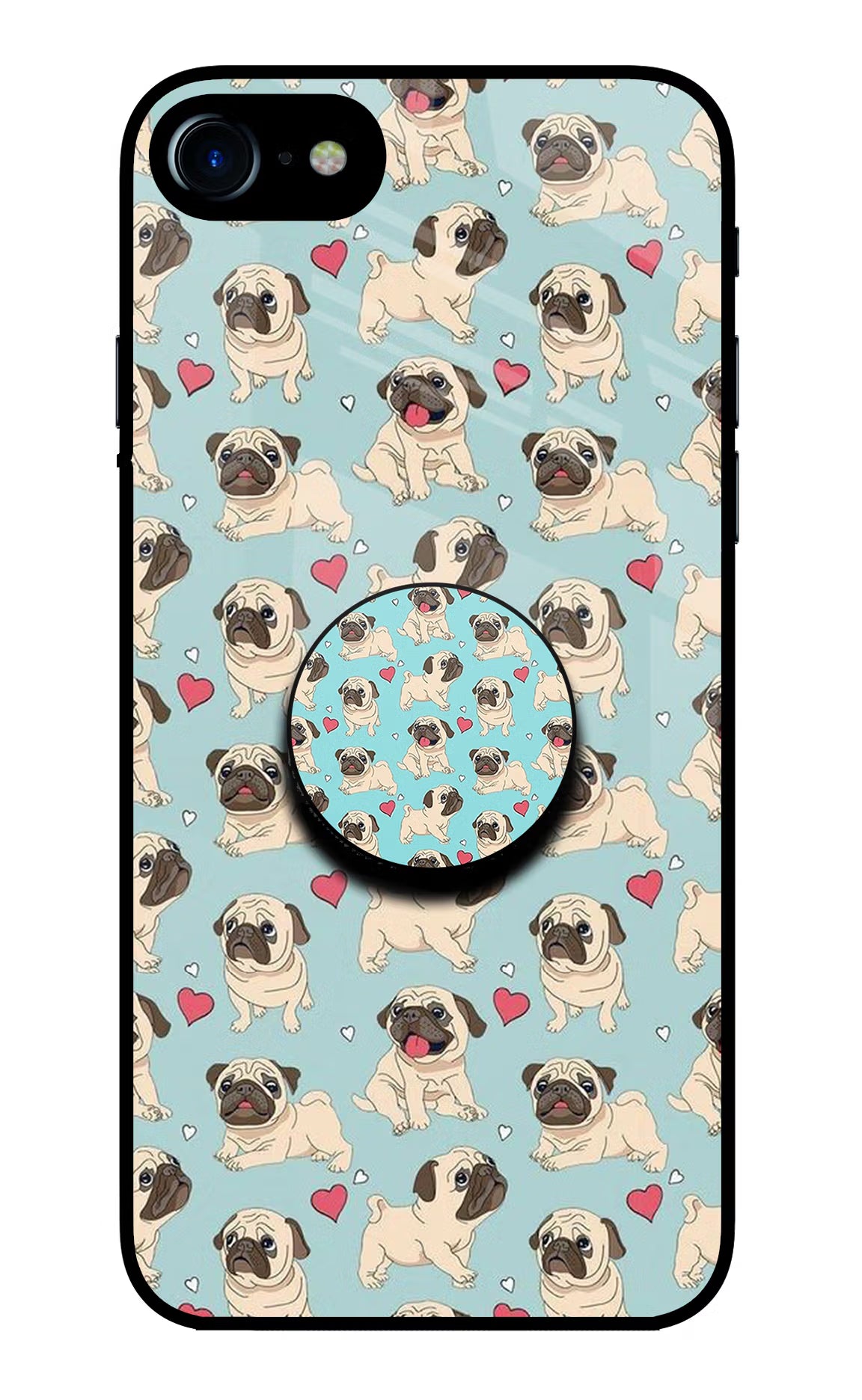 Pug Dog iPhone 7/7s Pop Case by Casekaro