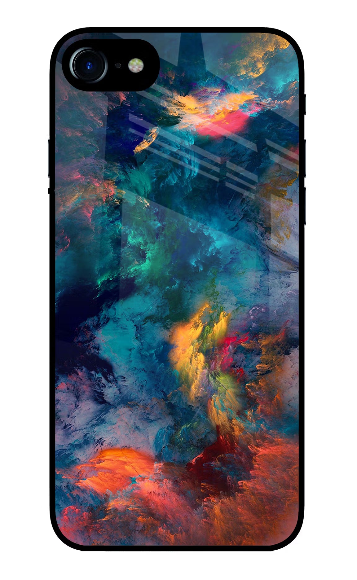 Artwork Paint iPhone 8 Glass Case