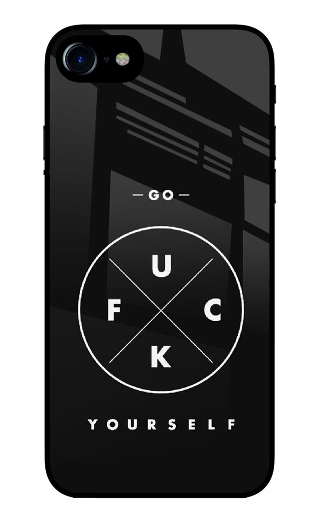 Go Fuck Yourself iPhone 8 Glass Case