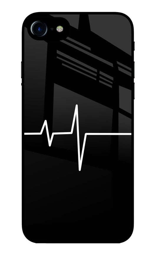 Heart Beats iPhone 8/SE 2020 Glass Case