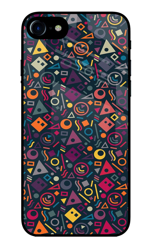 Geometric Abstract iPhone 8 Glass Case